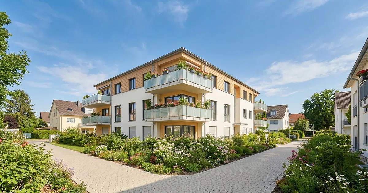 Modernes Mehrfamilienhaus - Instandhaltungsruecklage WEG für Eigentumswohnung als Kapitalanlage